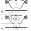 Remsa Brake Pads Fr Peugeot