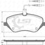 Remsa Brake Pads Fr Peugeot