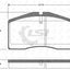Remsa Brake Pads Fr Porsche