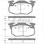 Remsa Brake Pads Fr Renault