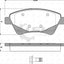 Remsa Brake Pads Fr Renault