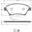 Remsa Brake Pads Fr Renault