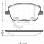 Remsa Brake Pads Fr Skoda