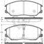 Remsa Brake Pads Fr Ssangyong