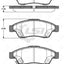 Remsa Brake Pads Fr Suzuki