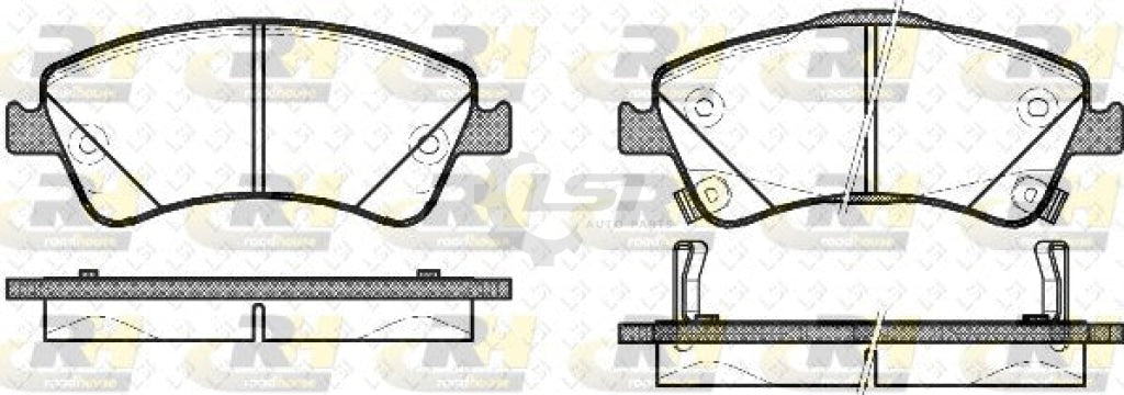 Remsa Brake Pads Fr Toyota Brake