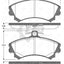 Remsa Brake Pads Fr Volvo/ Mitsubishi