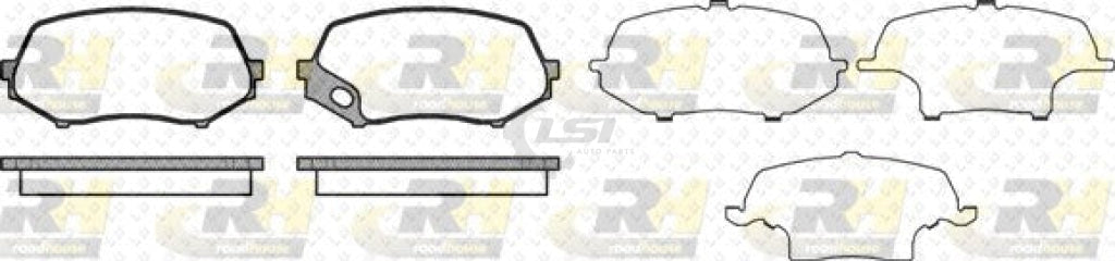 Remsa Brake Pads Front Mitsubishi Canter 07-