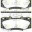 Remsa Brake Pads Front Toyota