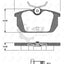 Remsa Brake Pads Rear Alfa Romeo/Fiat