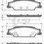 Remsa Brake Pads Rear Cadillac