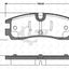 Remsa Brake Pads Rear Cadillac