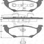 Remsa Brake Pads Rear Chrysler/ Dodge