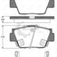Remsa Brake Pads Rear Honda