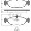 Remsa Brake Pads Rear Jaguar