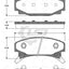Remsa Brake Pads Rear Jeep