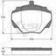 Remsa Brake Pads Rear Landrover
