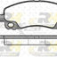 Remsa Brake Pads Rear Mitsubishi Canter 07-