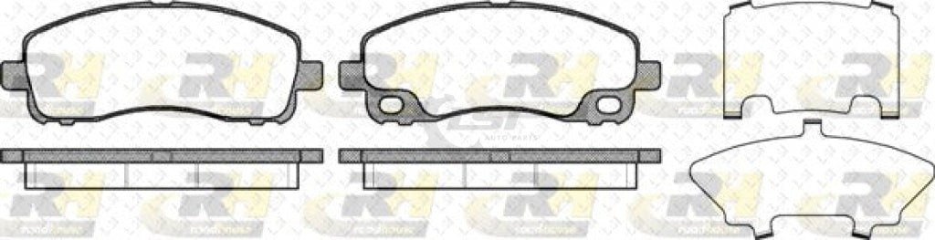 Remsa Brake Pads Rear Mitsubishi Canter 07-