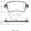 Remsa Brake Pads Rear Nissan/Holden/Renault