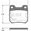 Remsa Brake Pads Rear Opel/Saab