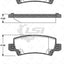 Remsa Brake Pads Rear Toyota