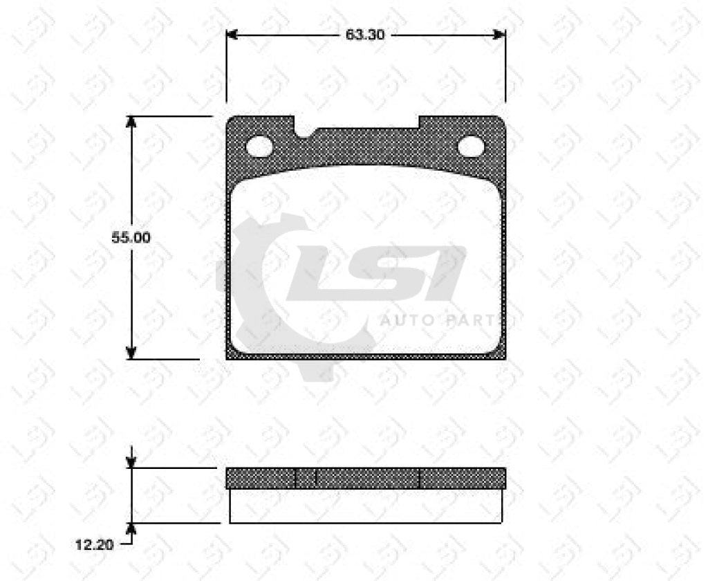 Remsa Brake Pads Rear Volvo