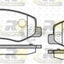 Remsa Ceramic Brake Pads Rear Renault Master