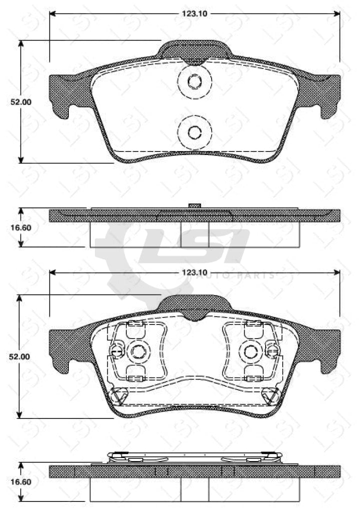 Remsa Ultra Ceramic Brake Pads