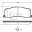 Remsa Ultra Ceramic Brake Pads