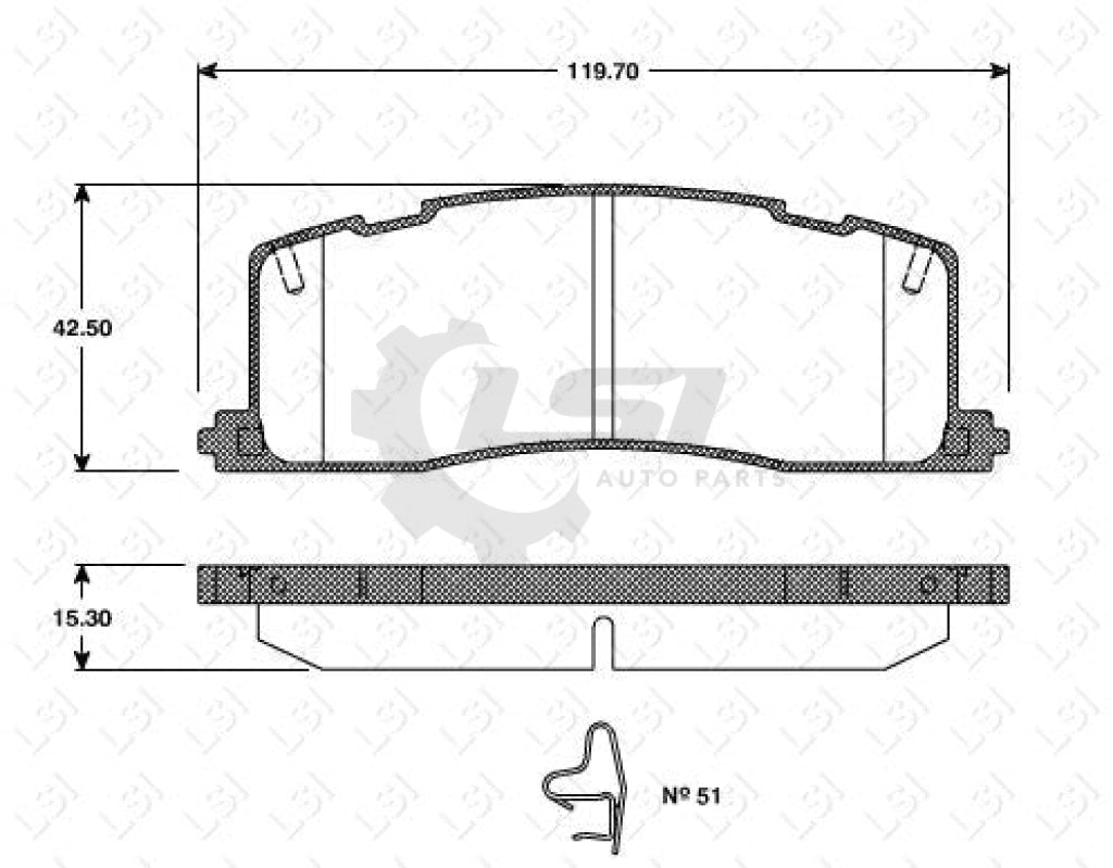 Remsa Ultra Ceramic Brake Pads