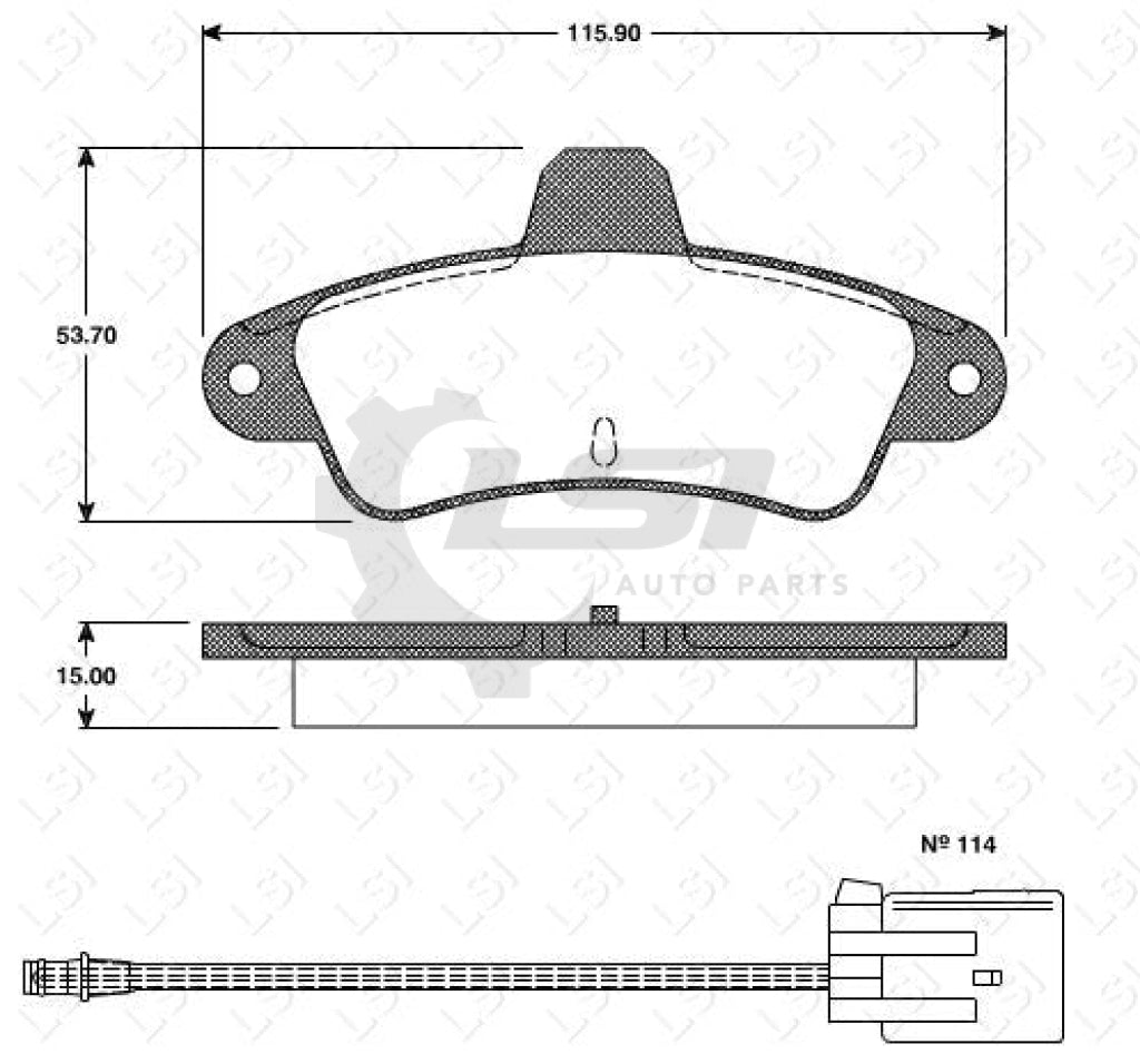Remsa Ultra Ceramic Brake Pads