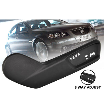 Rh Front Driver Side Seat Trim Plastic 8Way Black For Holden Commodore Ve Calais