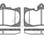 Rh Ultra Ceramic Brake Pads