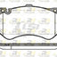 Roadhouse Brake Pad Fr Mercedes Pads