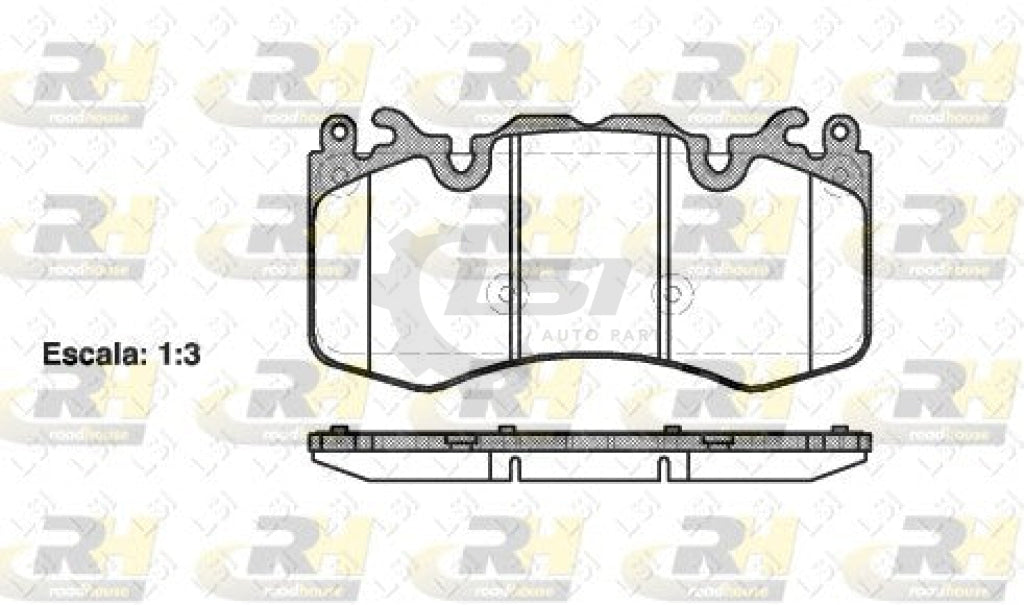 Roadhouse Brake Pad Front Range Rover Sport Brembo Pads