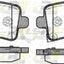 Roadhouse Brake Pad Rear Holden Pads