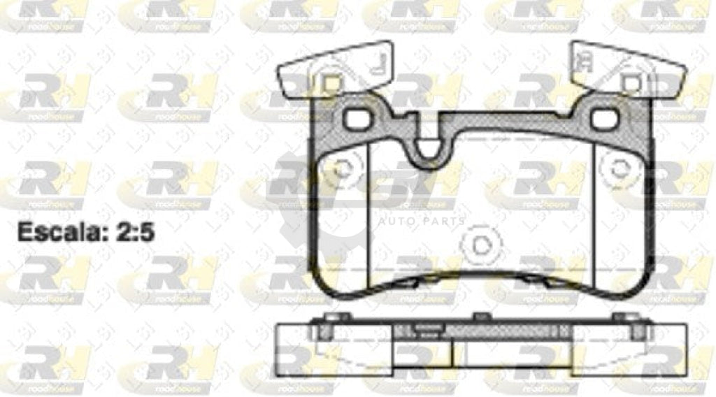 Roadhouse Brake Pad Rear Mercedes Amg Pads