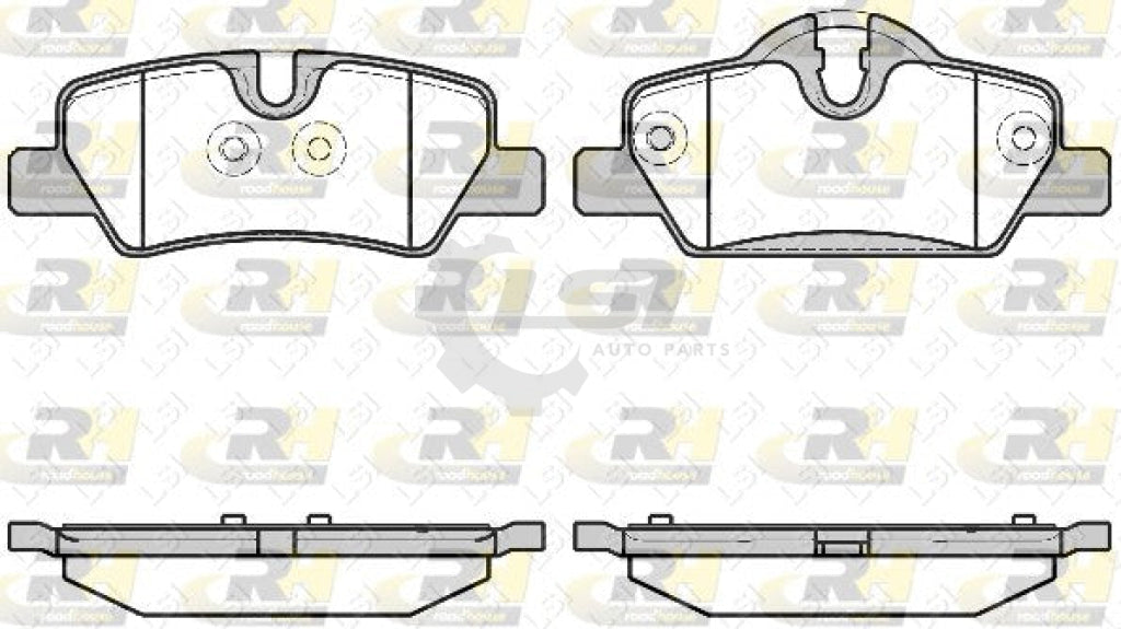 Roadhouse Brake Pad Rear Mini Pads