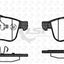 Roadhouse Brake Pads Fr Alfa Romeo With Sensors 176Mm