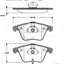 Roadhouse Brake Pads Fr Audi/ Vw