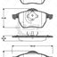 Roadhouse Brake Pads Fr Audi/ Vw