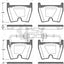 Roadhouse Brake Pads Fr Audi/ Vw