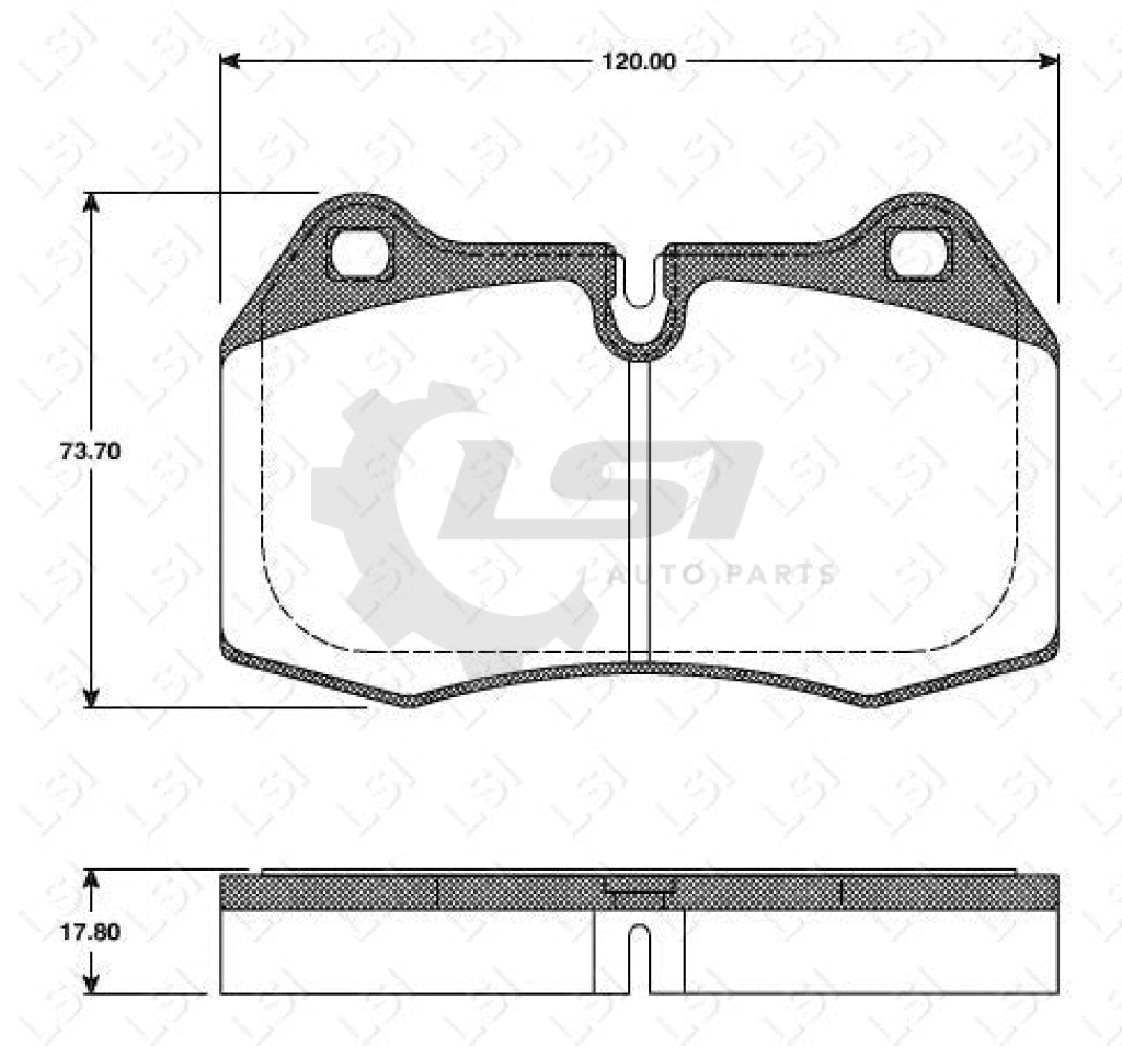 Roadhouse Brake Pads Fr Bmw
