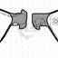 Roadhouse Brake Pads Fr Bmw Twin Pistons
