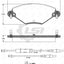 Roadhouse Brake Pads Fr Citroen