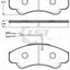 Roadhouse Brake Pads Fr Fiat