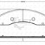 Roadhouse Brake Pads Fr Ford