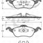 Roadhouse Brake Pads Fr Ford