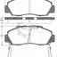 Roadhouse Brake Pads Fr Honda